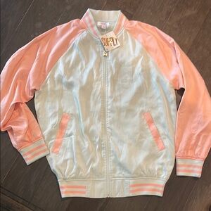 LuLaRoe supply Pink and mint Jacket